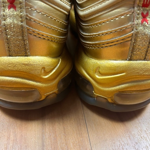 Nike Air Max 97 Olympic Gold Men’s Size 9 CT4556-700 - Picture 5 of 12